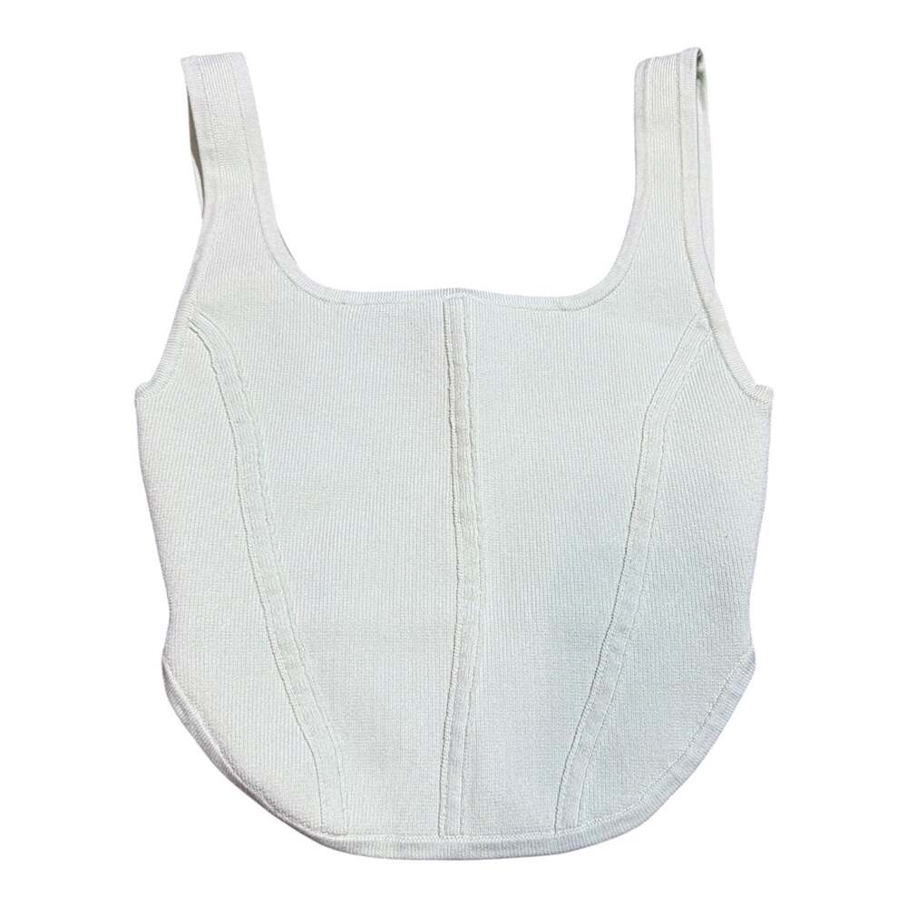 Babaton Sculpt Knit Corset Bustier Tank Top